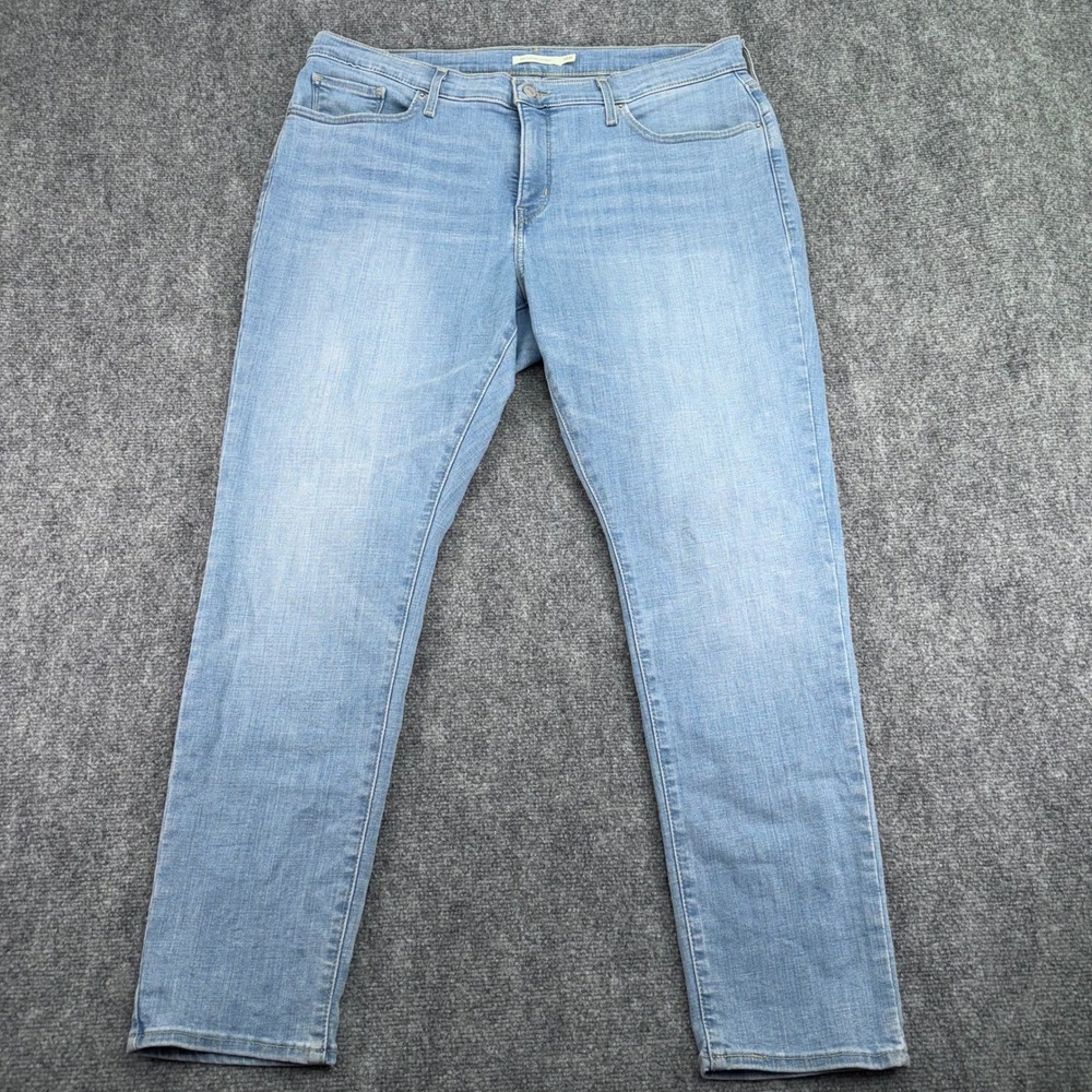 Levis Jeans Women's 18W (39x29) Light Blue 311 Shaping Skinny Stretch Plus Size